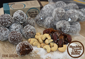 Chocolate Coconut (aka Date/Cacao) Balls 15-pack (GF, Vegan)