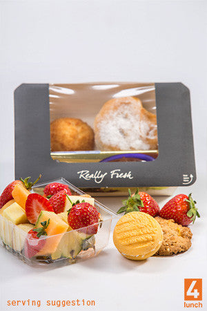 Lunch Box - wrap, sweet & fruit